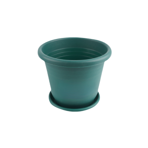 AT1272 + AT1282 Plastic Flower Pot With Tray 13''