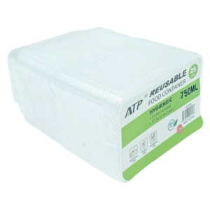 AT173 Plastic Food Containers 750 ML 25PK