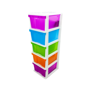 AT2189 Plastic 5 Tier Drawer