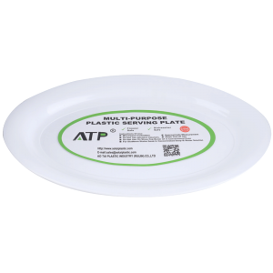 AT189 Plastic Oval Shaped Platter