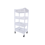 AT2302 Multi Used Trolly With 4 Wheels(4tiers)